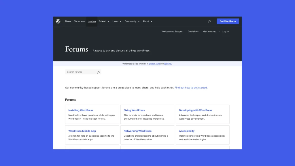 WordPress Community Forums WordPress Community Forums