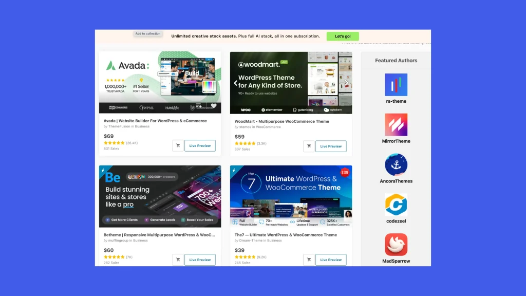 ThemeForest ThemeForest