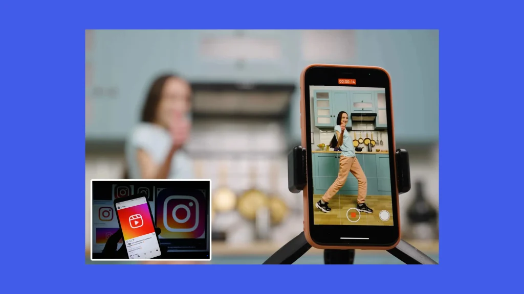 Young girl dancing making videos for ig reels Young girl dancing making videos for ig reels