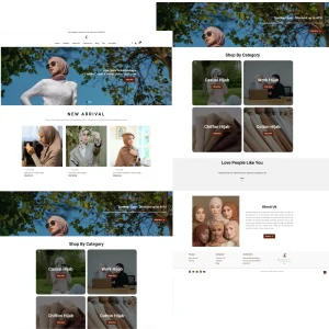 hijab store online ecommerce website