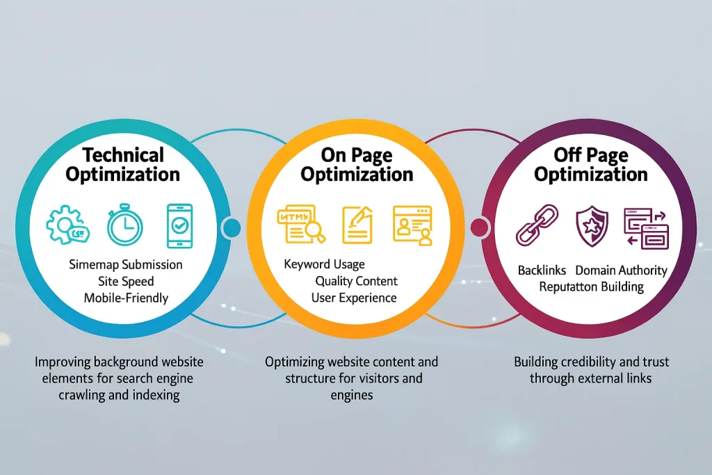 Three Pillars of SEO