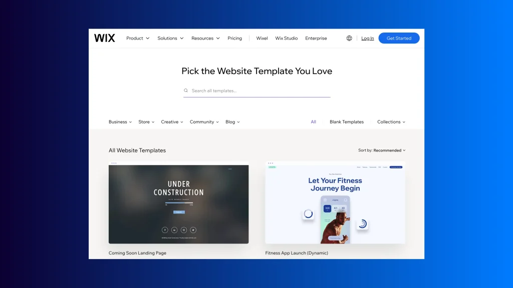 Wix Templates