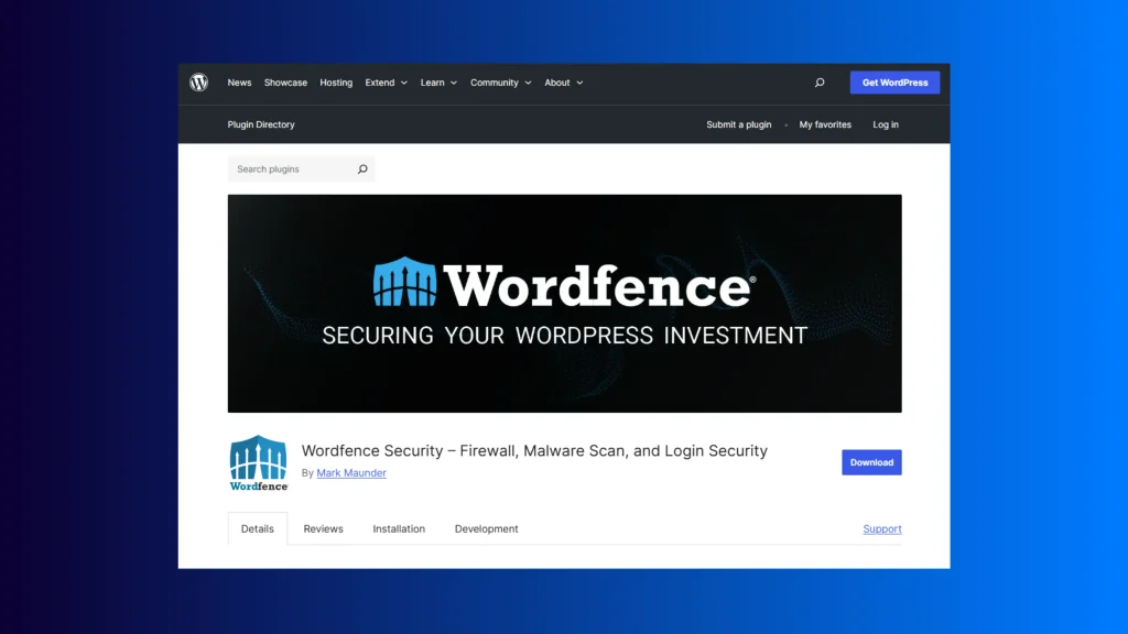 Wordfence Security 插件