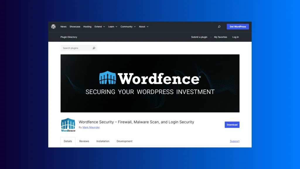 Wordfence Plugin