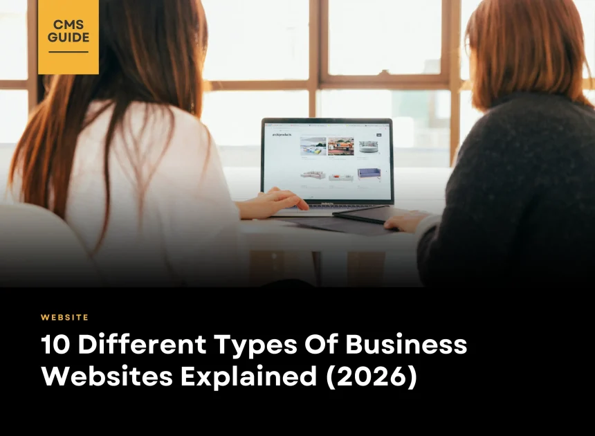 different types of business websites