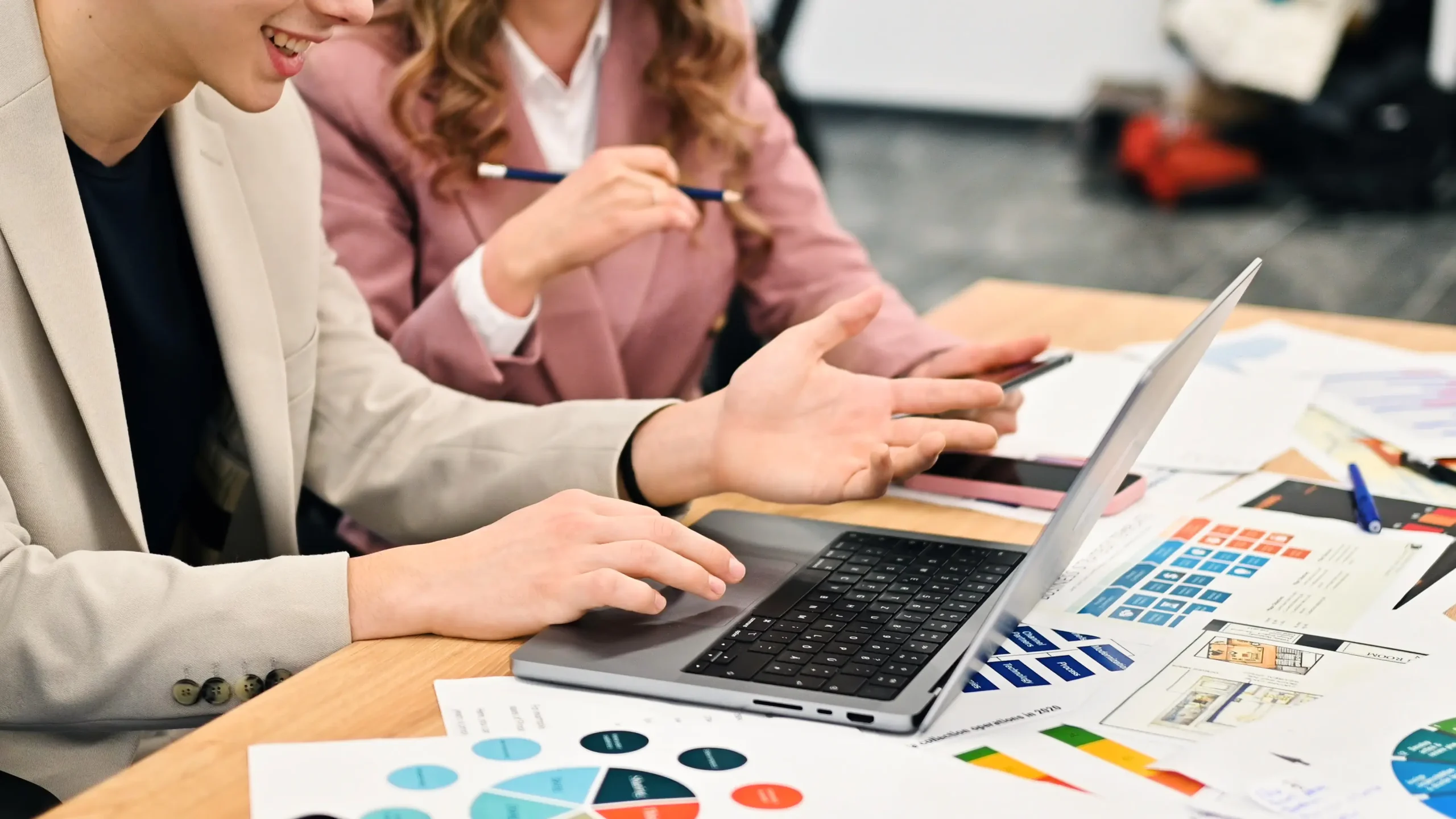 Business meeting office