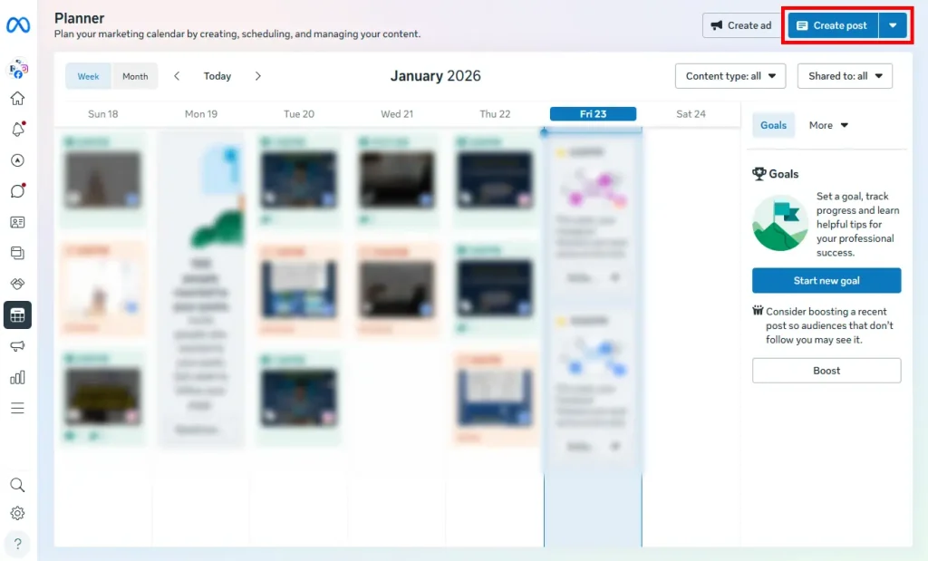 How to Schedule Content in Meta Business Suite