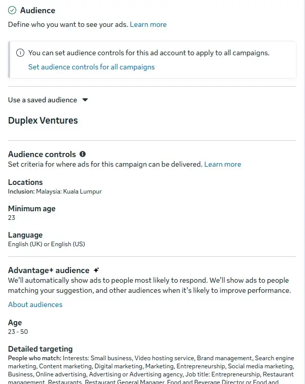 Define Your Target Audience