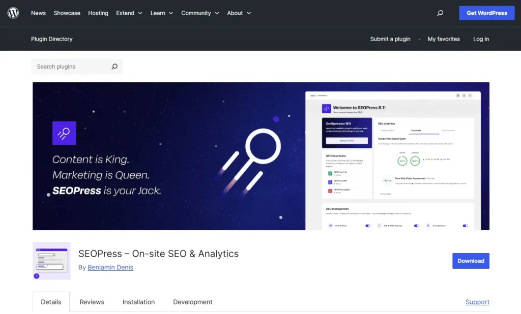 SEOPress WordPress Plugin