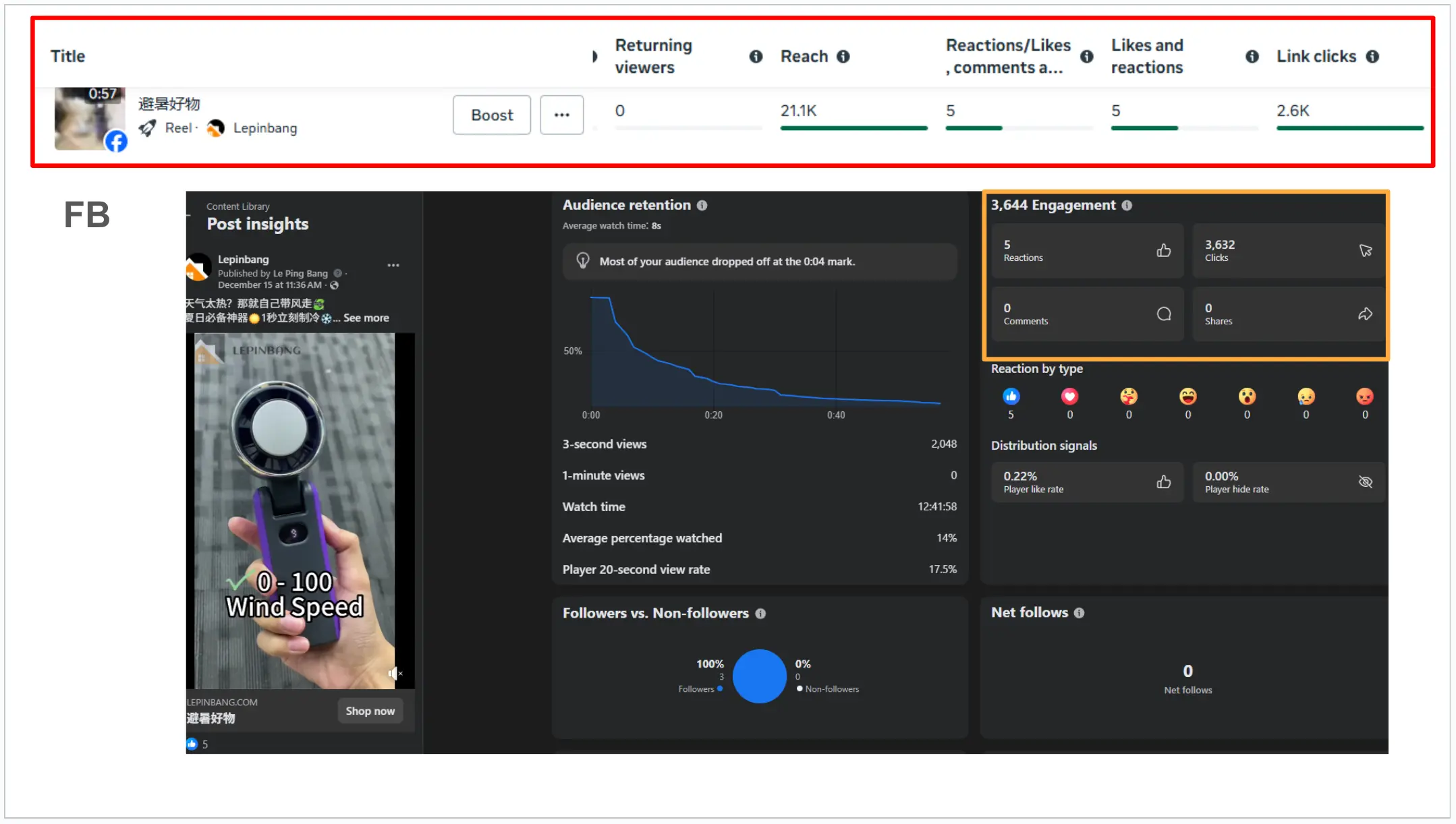 social media portfolio