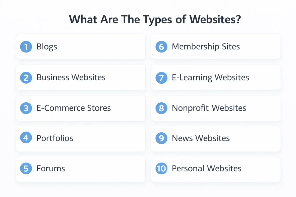 What Are the Types of WordPress Websites?